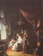 Gerard Dou The Dropsical Lady (mk08) painting